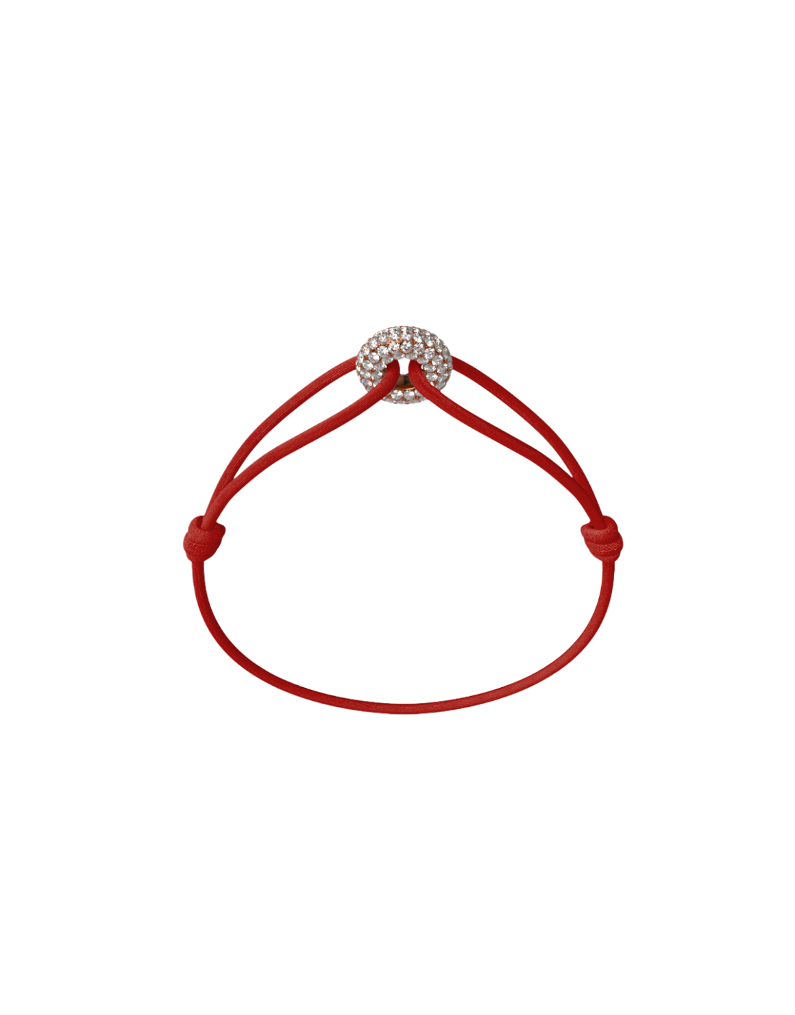 Mini Rose Soho Pavé Cord Bracelet