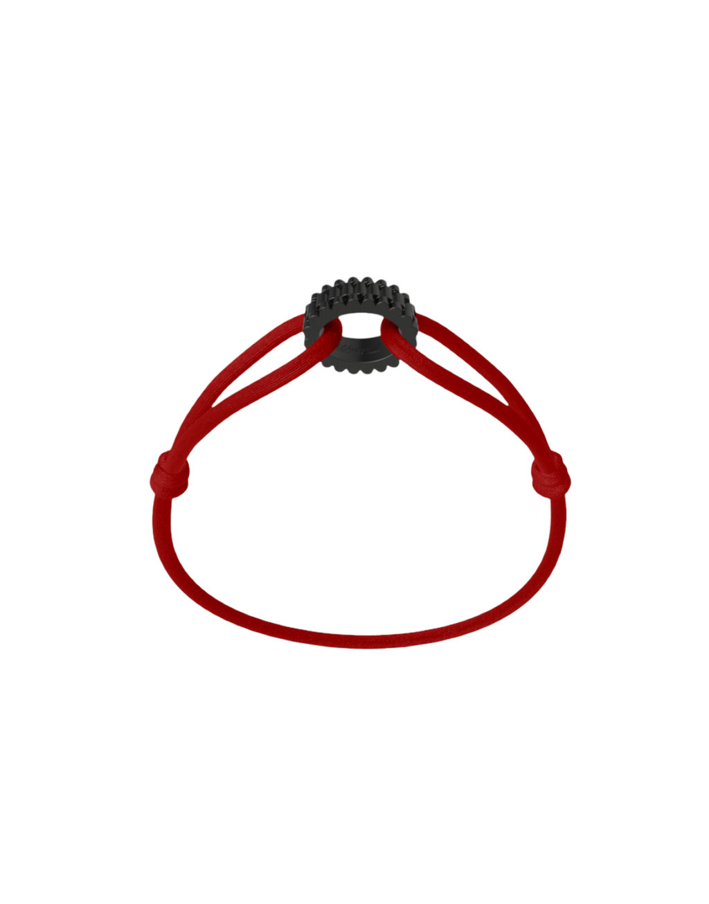 Carbon Regent Cord Bracelet