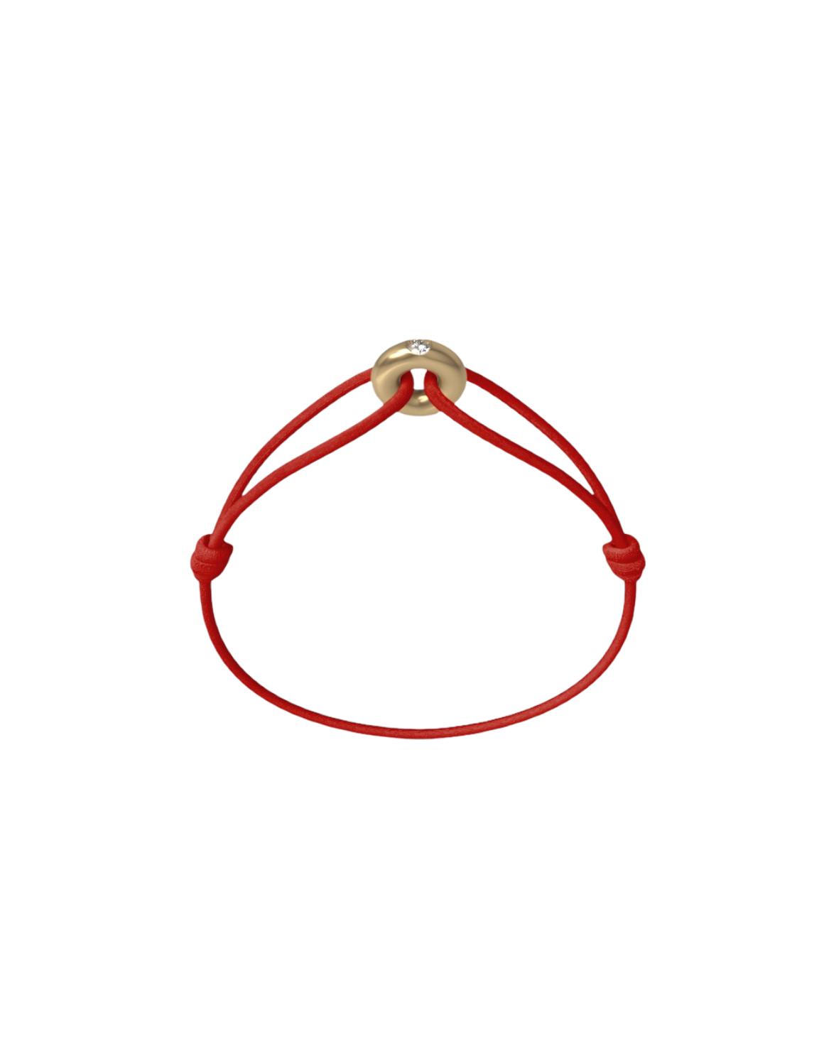 Mini Golden Soho Diamond Cord Bracelet