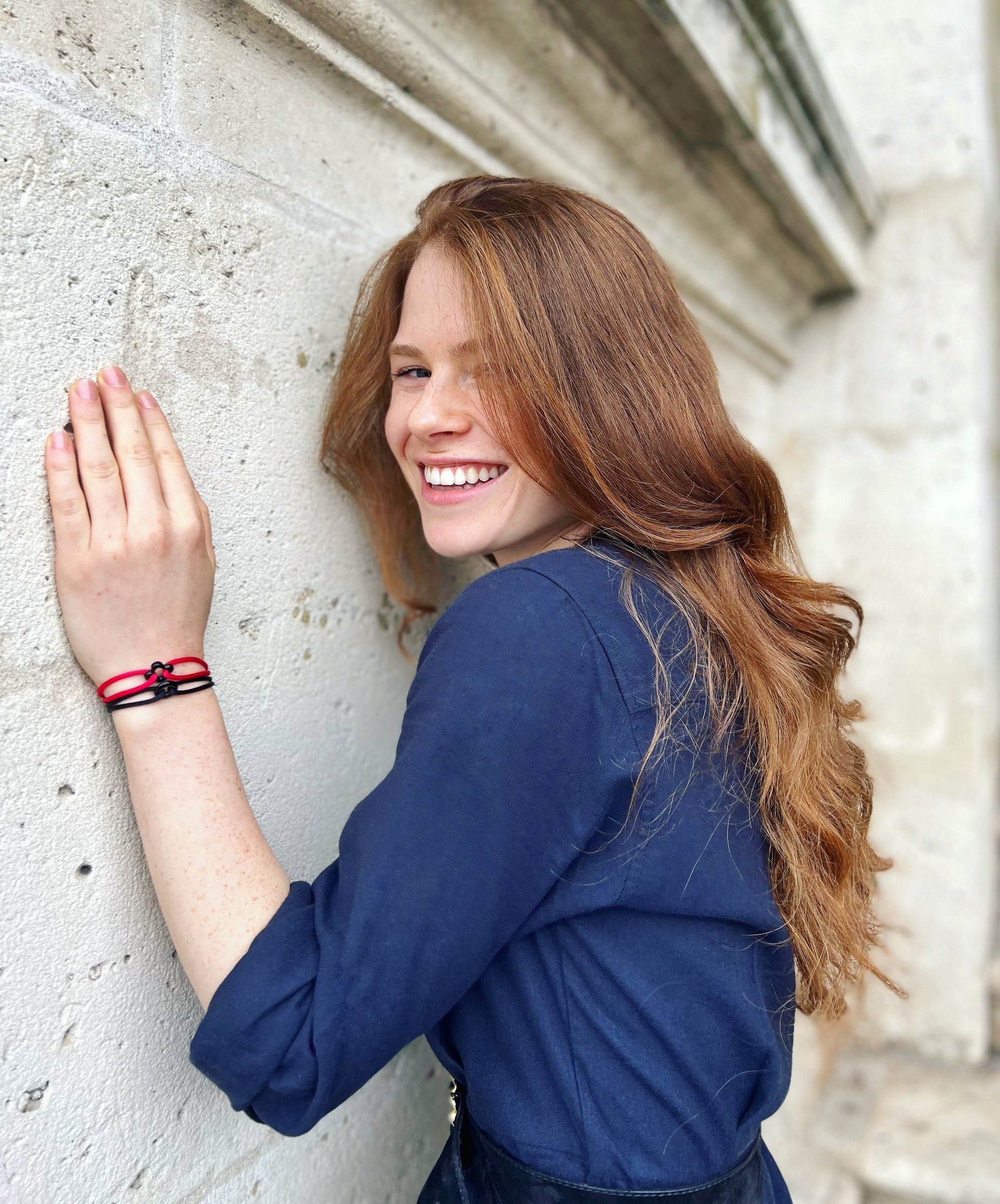 Black Clover Cord Bracelet