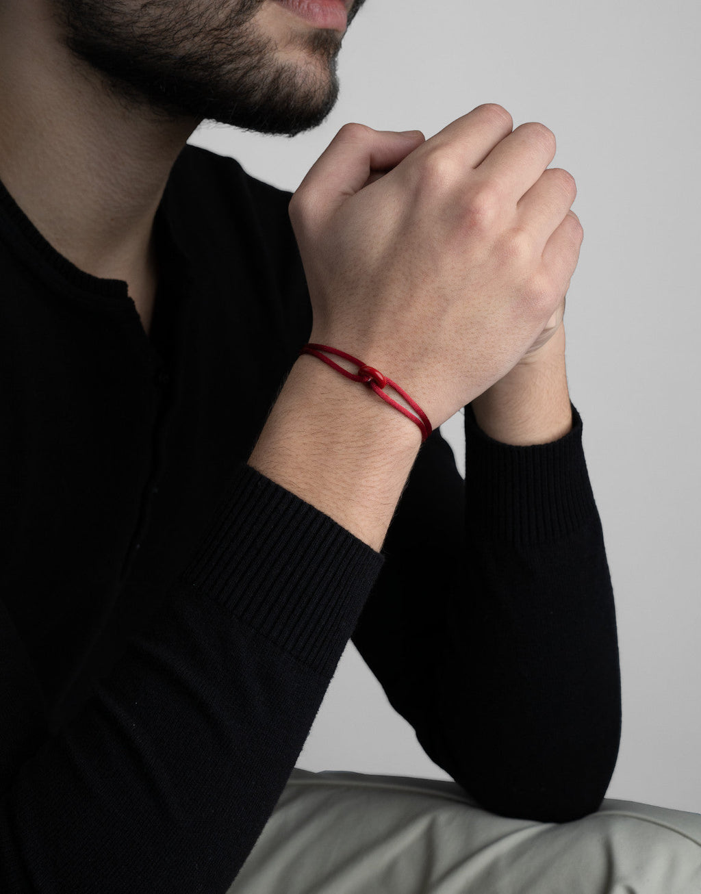 Coral Soho Cord Bracelet