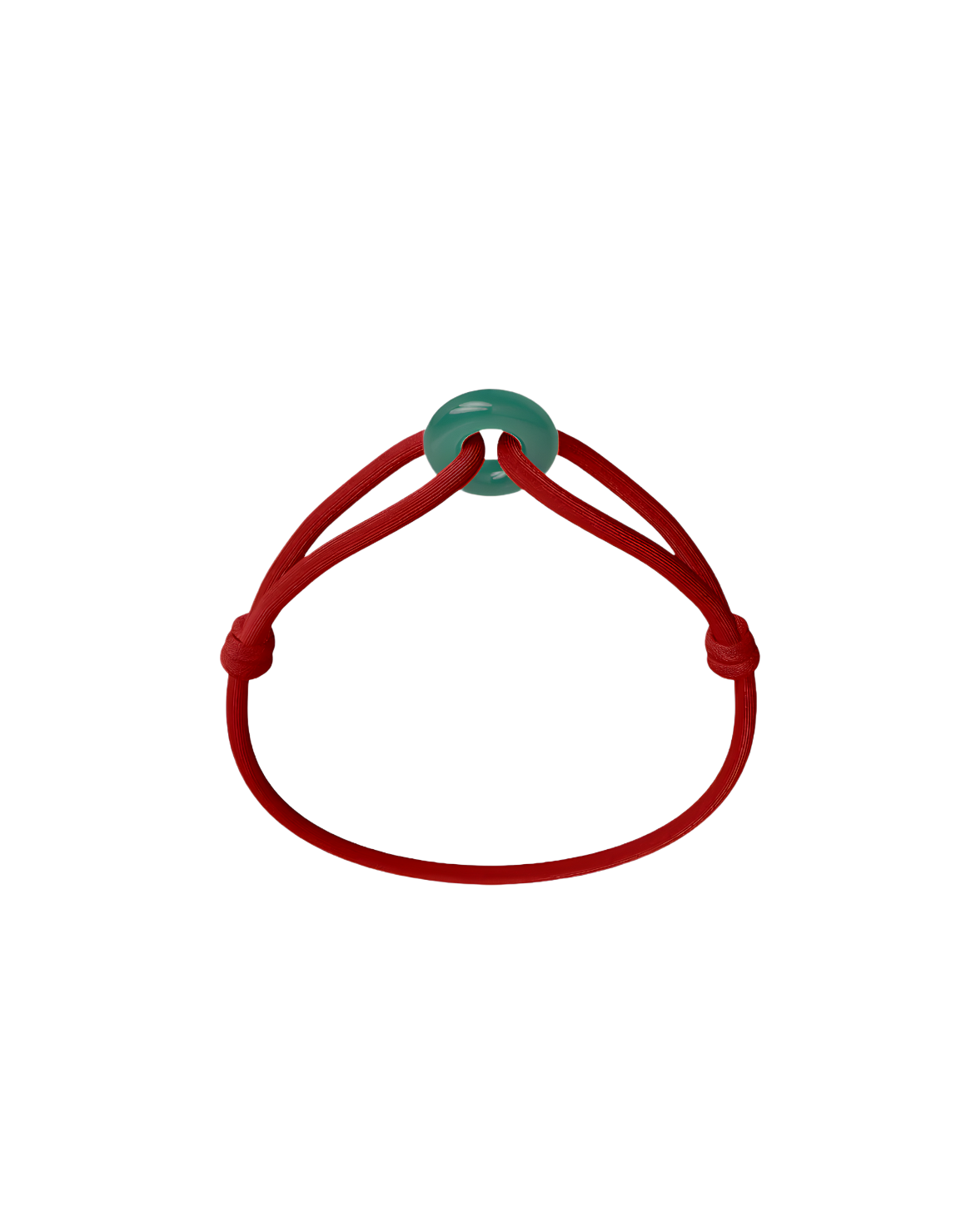 Green Soho Cord Bracelet