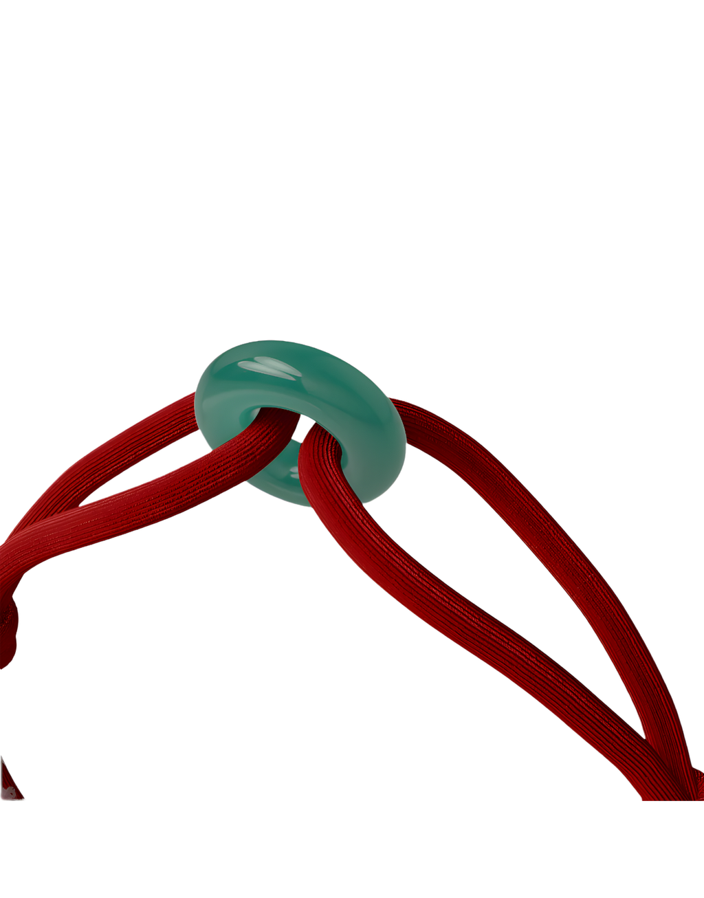 Green Soho Cord Bracelet