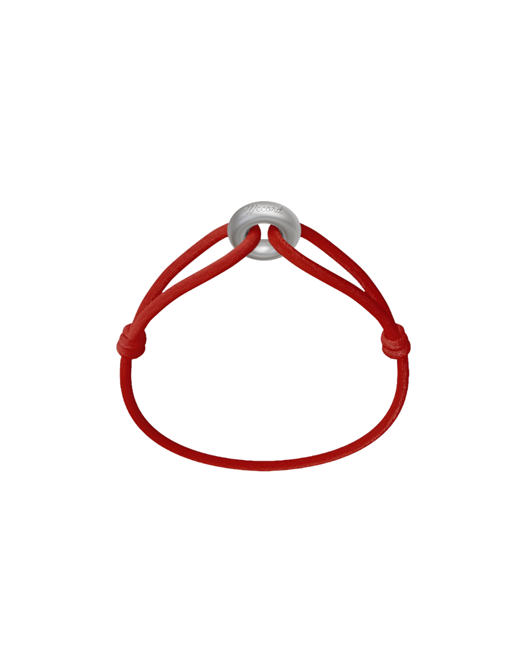 Silver Soho Matte Cord Bracelet