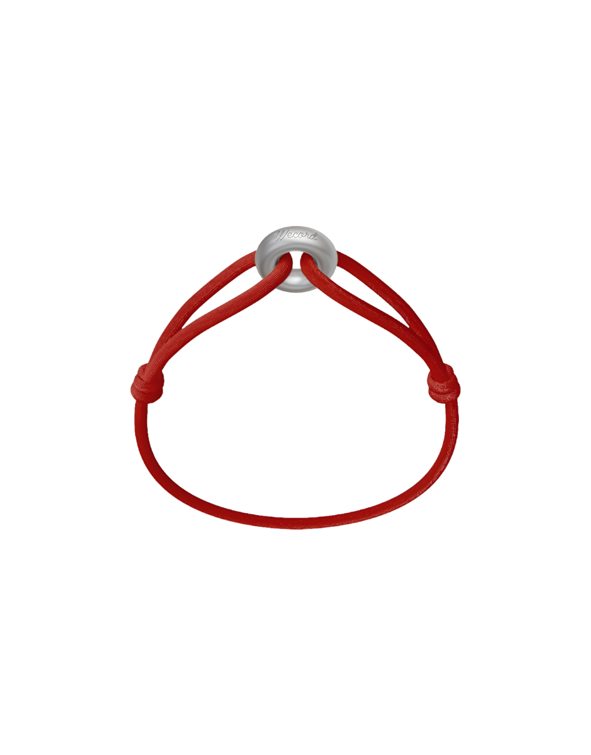 Silver Soho Matte Cord Bracelet