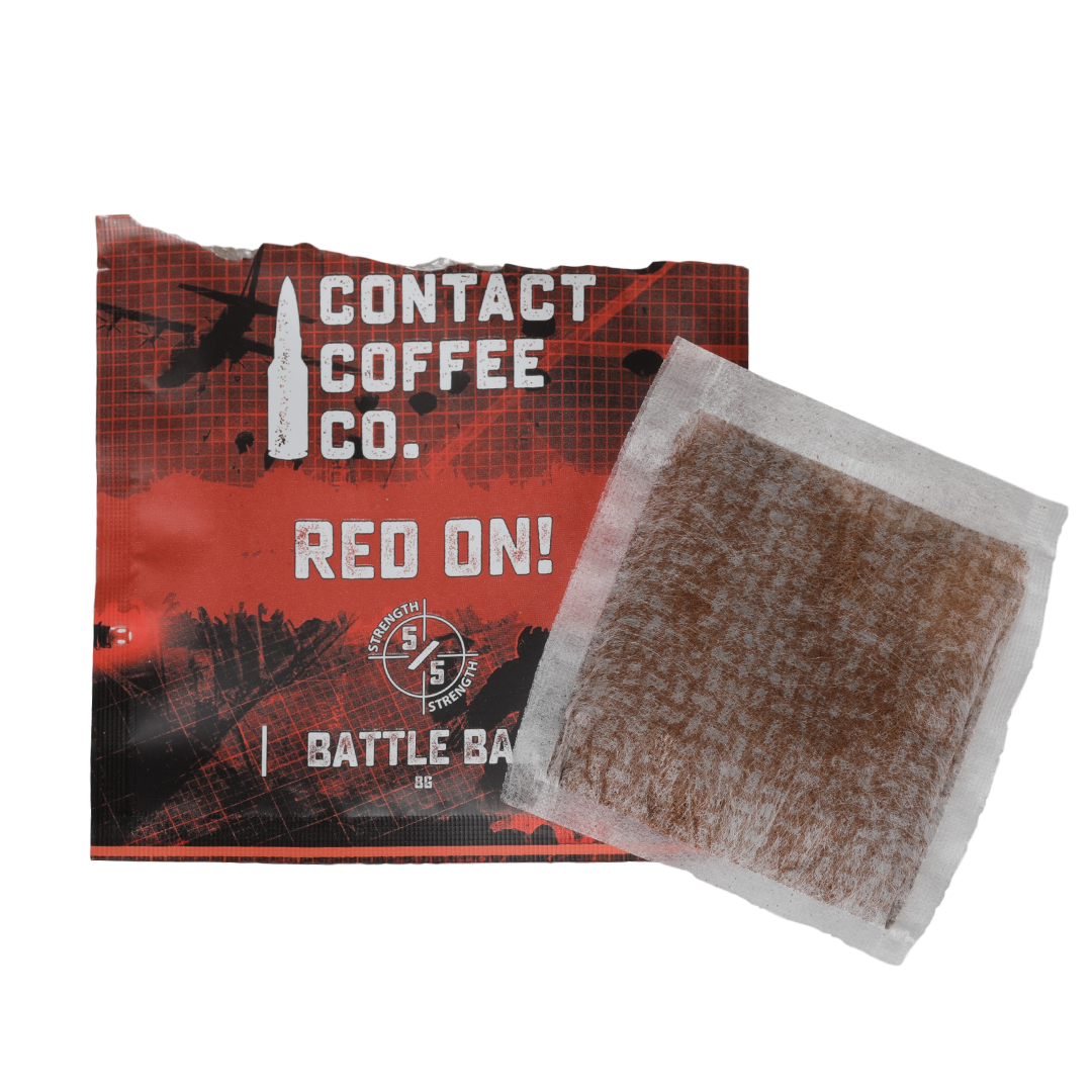 Single Serve Coffee Brew Bags 100 pack | Red On!