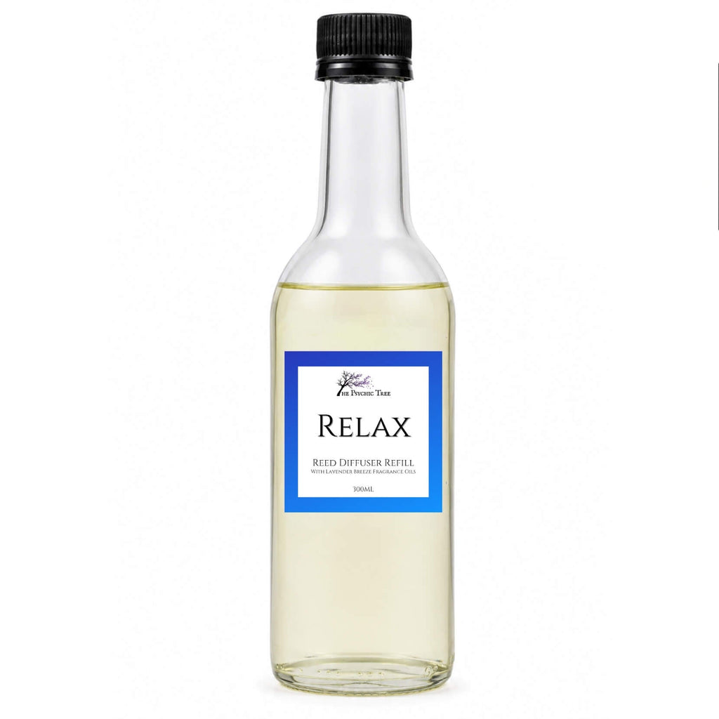 Relax Crystal Infused Reed Diffuser with Lavender Breeze