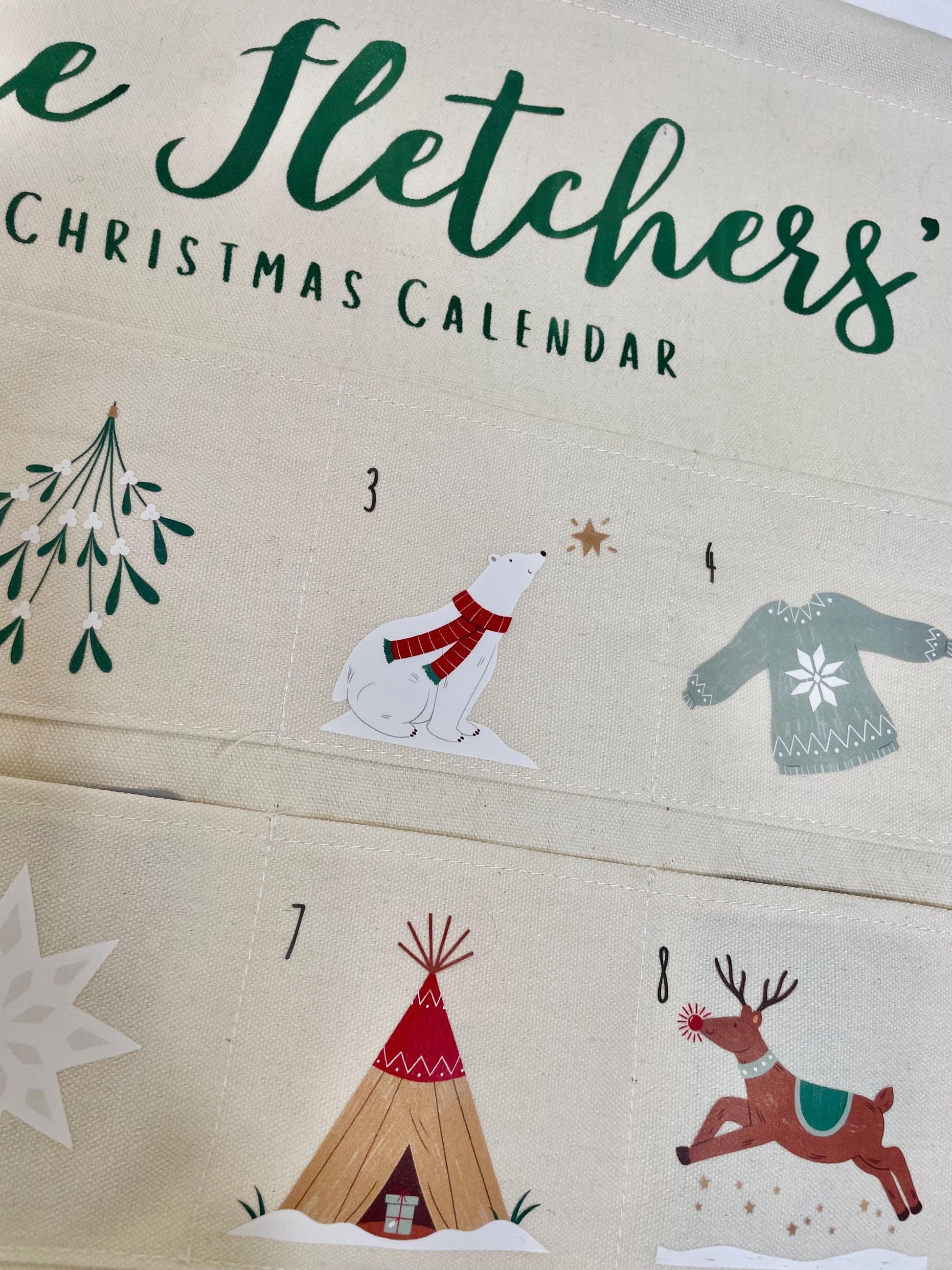 Personalised Forest Advent Calendar