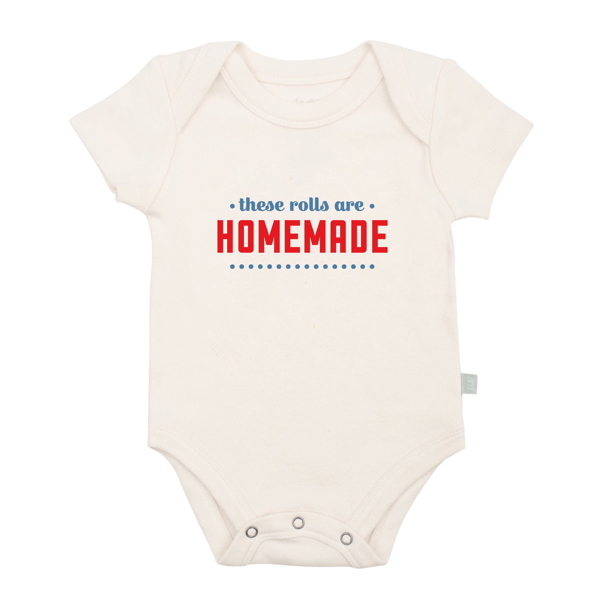 Graphic Organic Cotton Bodysuit for Babies