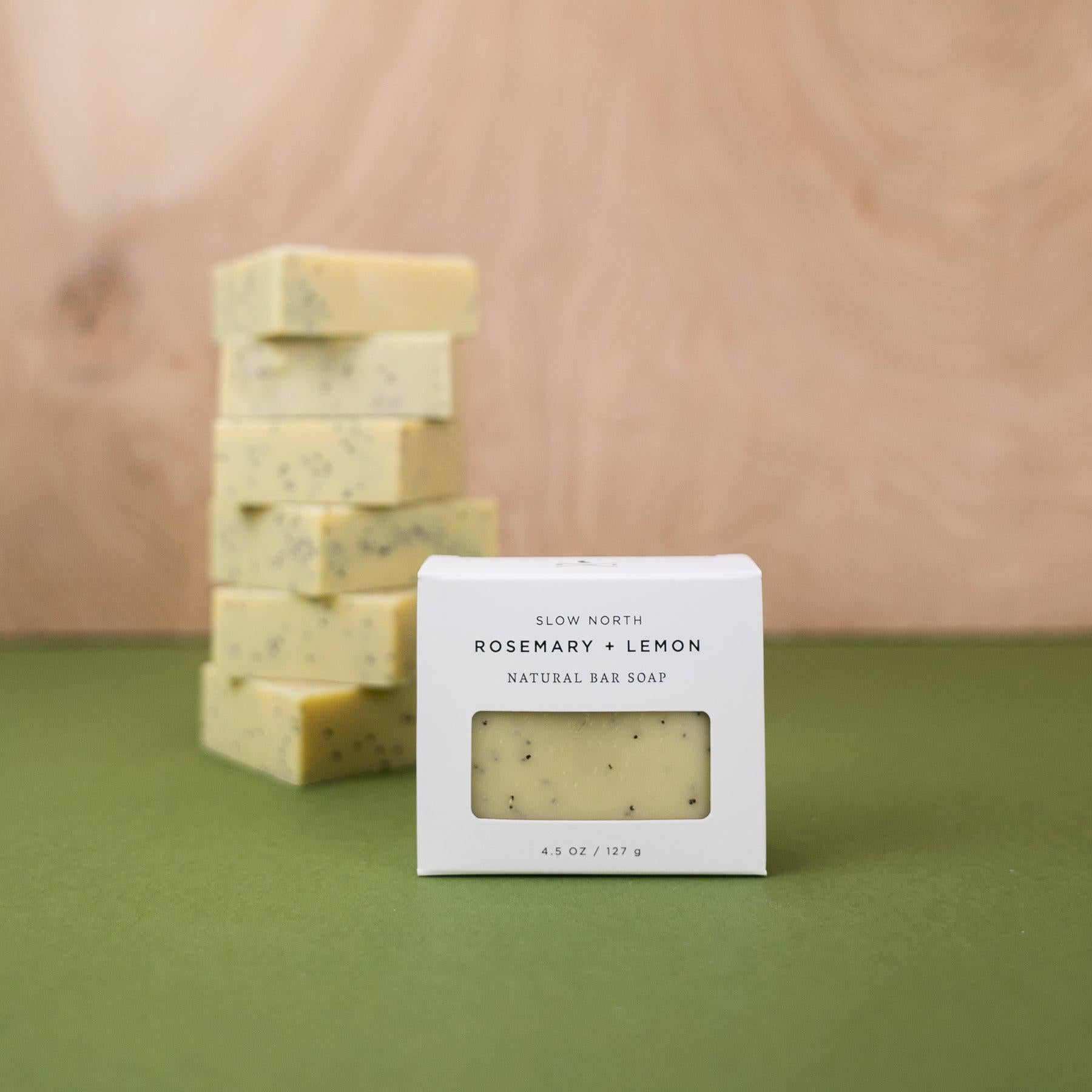 Rosemary Lemon Natural Bar Soap