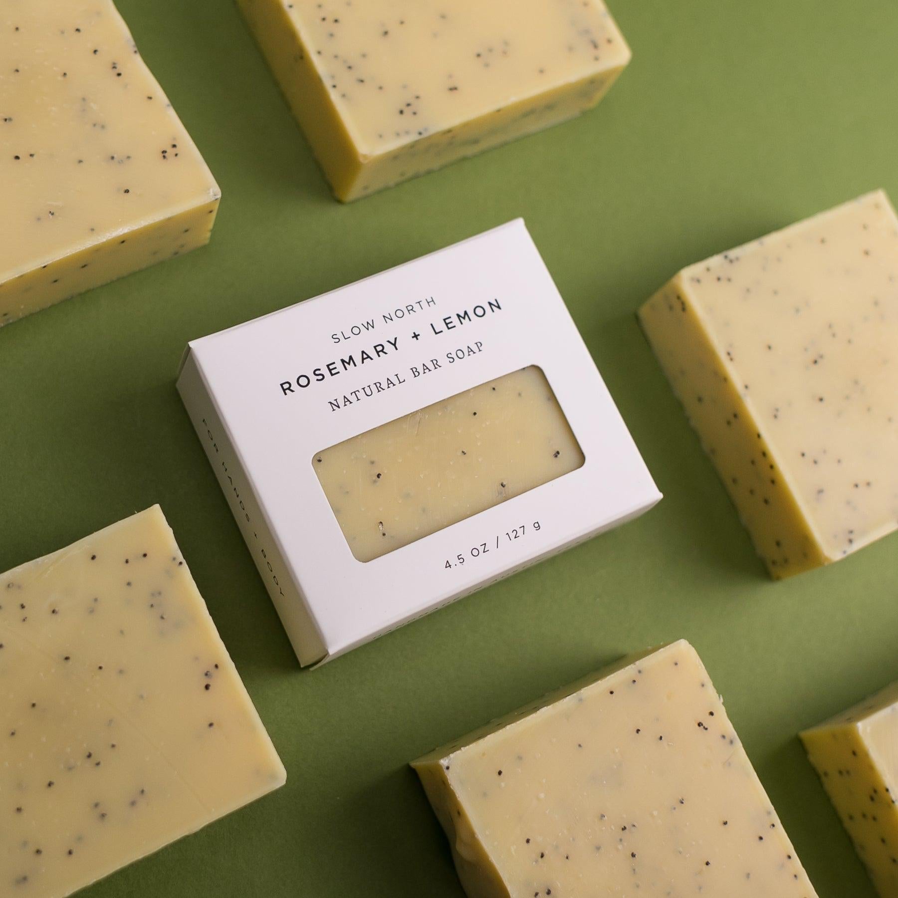 Rosemary Lemon Natural Bar Soap