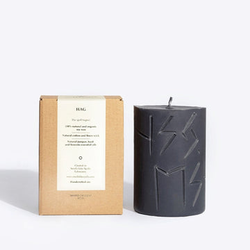 Rune Cleansing Candle – Energetic & Aromatherapeutic Harmony by Smells Like Spells at www.brixbailey.com