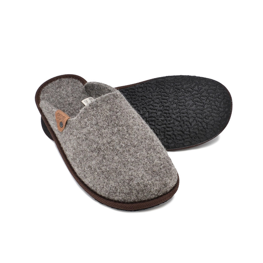 Nursi Handmade Wool Slippers – Cozy & Durable Indoor Footwear by Omaking at brixbailey.com