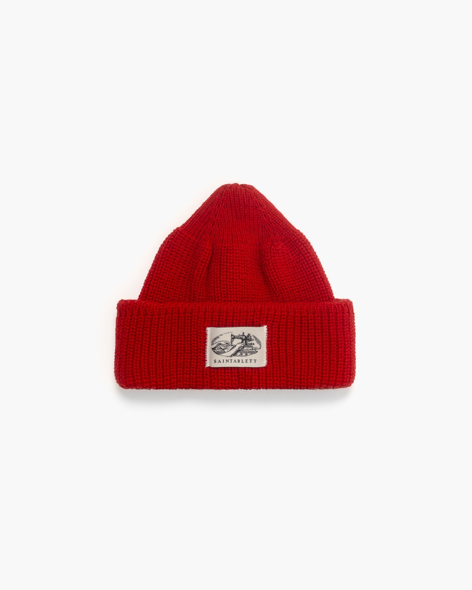 Cherry Watchcap Merino Wool