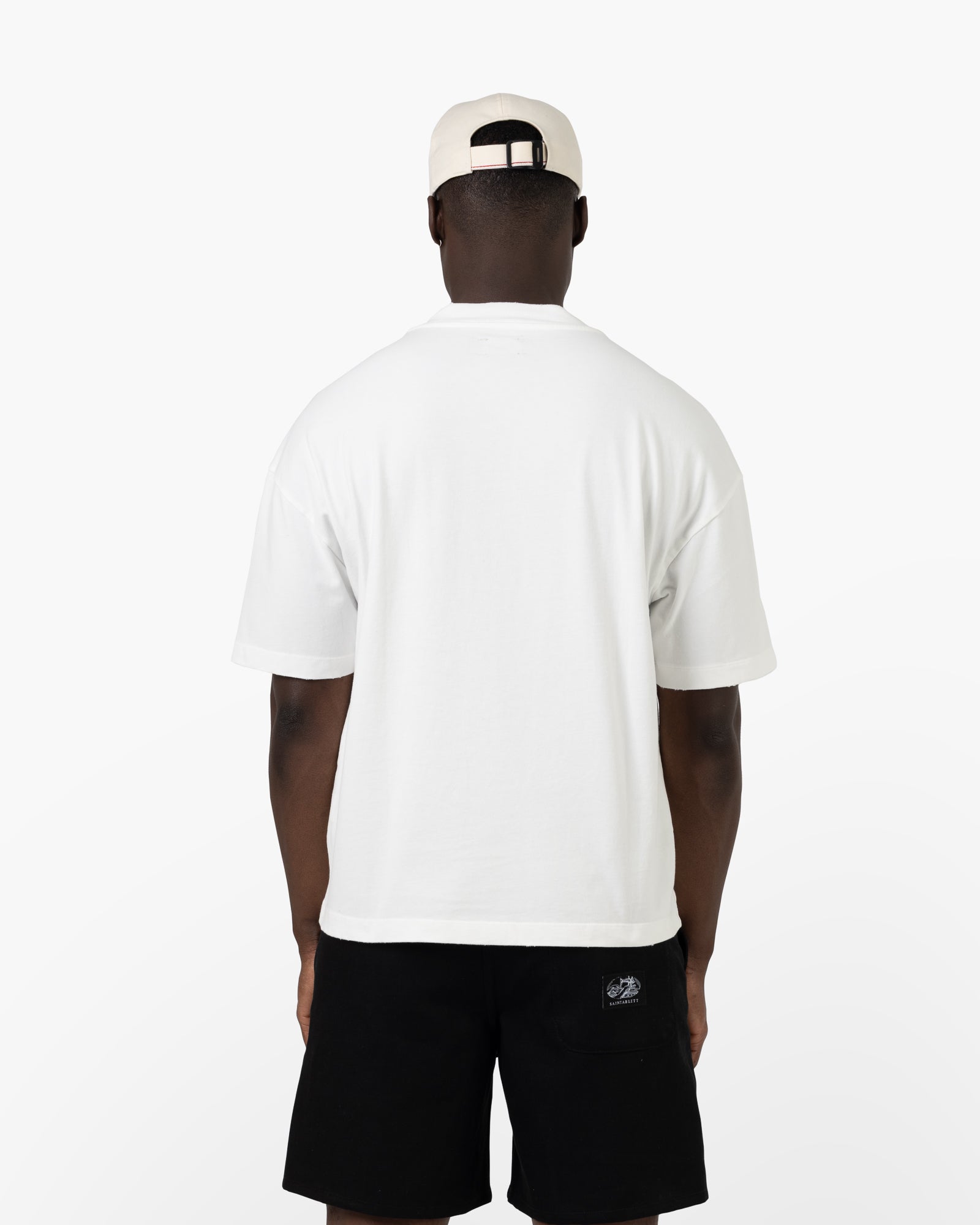 White Heavyweight Cotton Tee