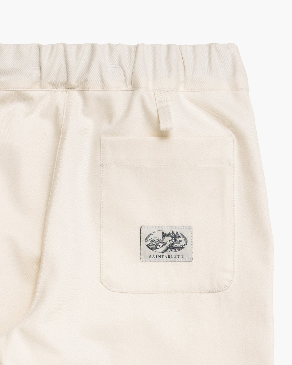 Ecru Shorts in Italian Selvedge Denim