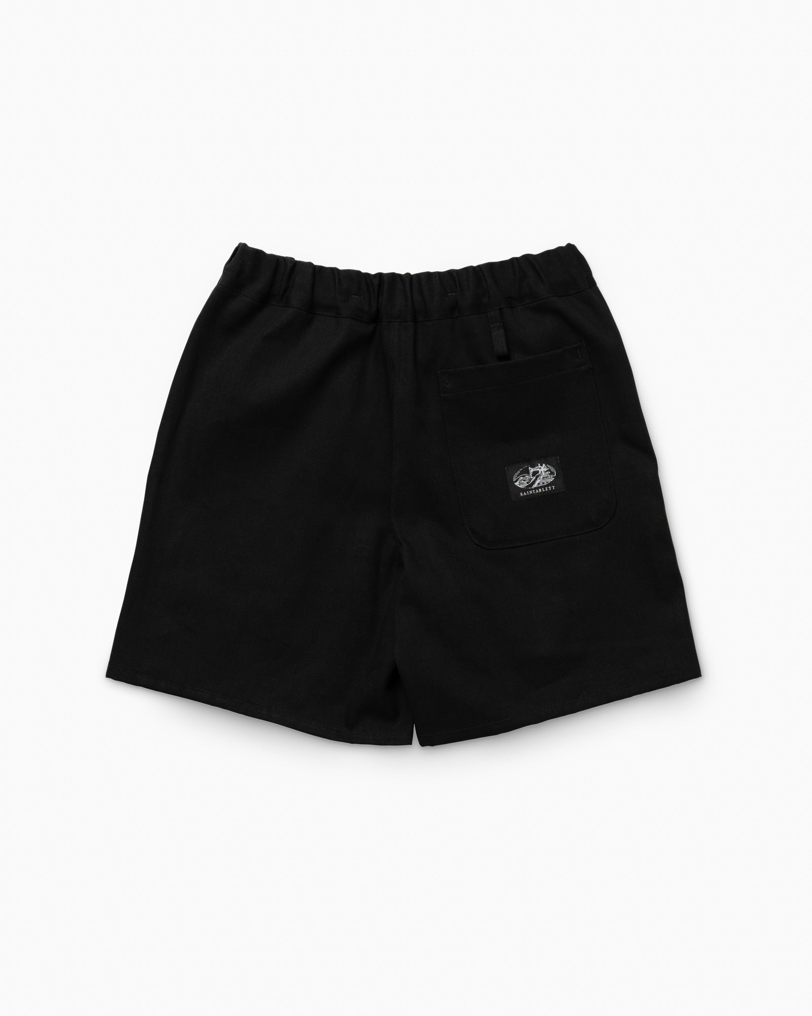 Short 001 Black Selvedge Denim