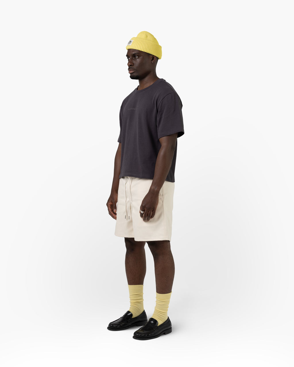 Ecru Shorts in Italian Selvedge Denim