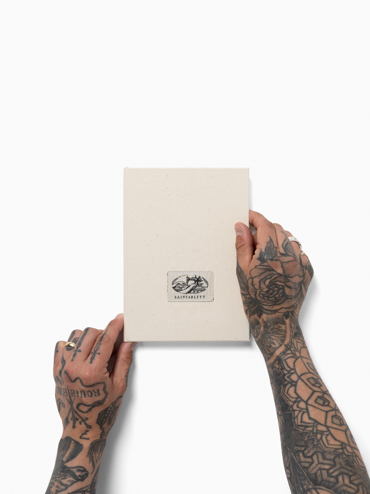 Ecru Notebook 001 Hand Bound