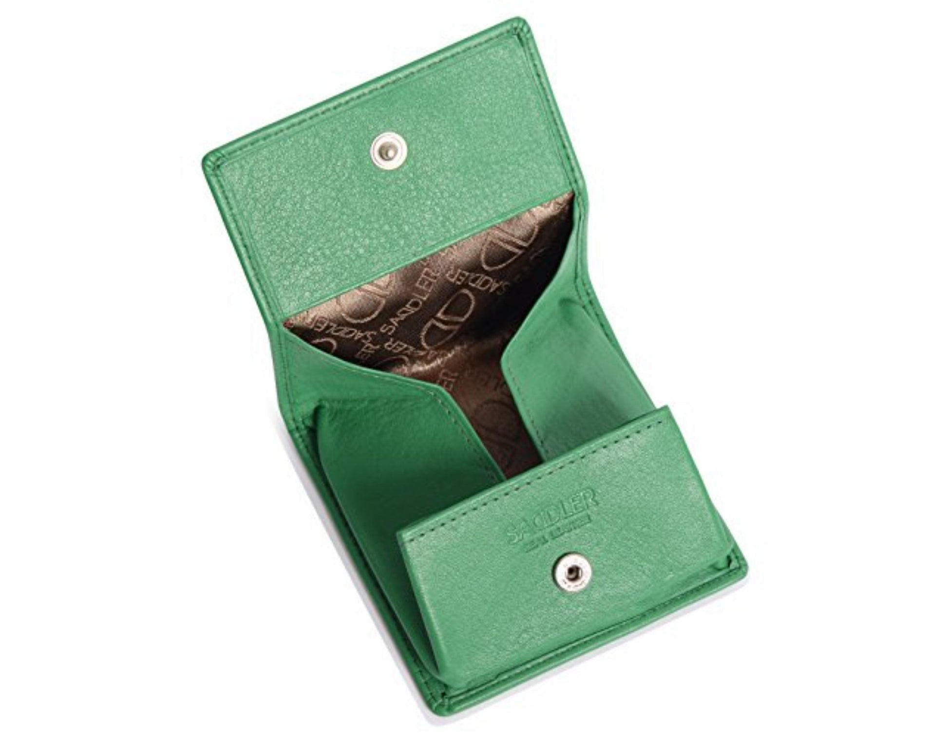 Poppy Leather Square Mini Tray Purse