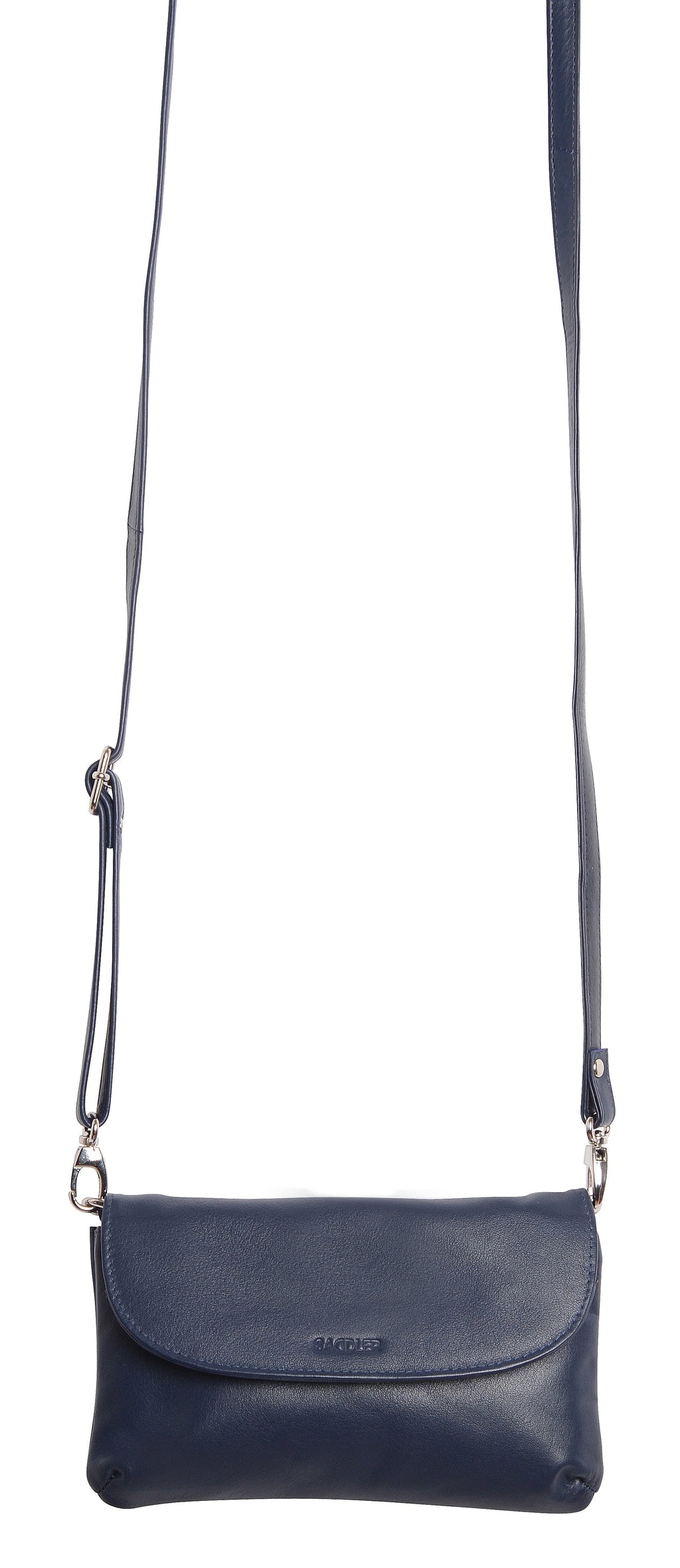 Audrey Compact Leather Crossbody Bag and Clutch