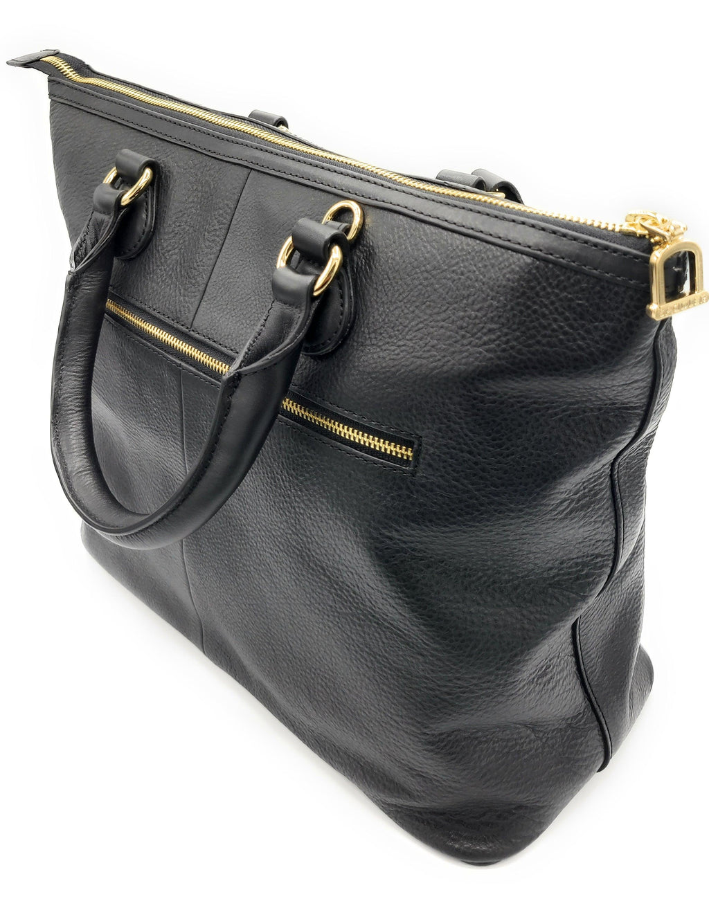 Sienna Real Leather Tote Bag with Detachable Strap