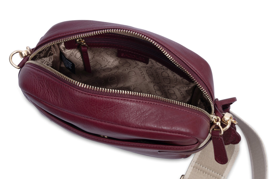 Laura Leather Camera Bag Handmade Compact Stylish Practical