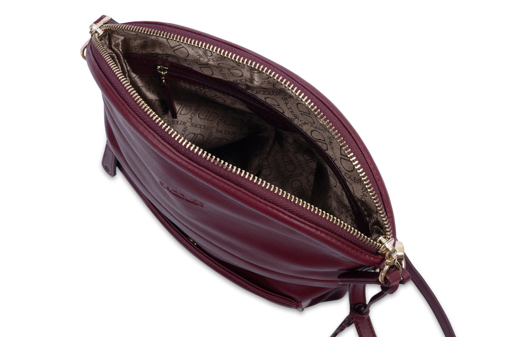 Kimberley Leather Crossbody Bag Handmade