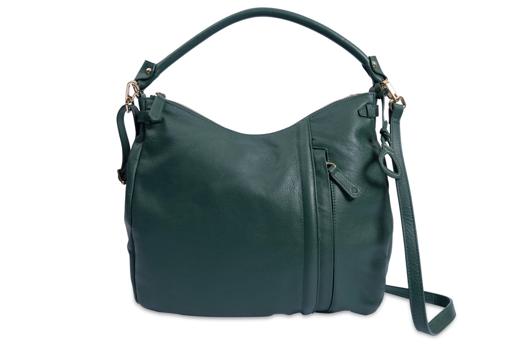 Julia Leather Hobo Bag – Handmade by Saddler - Versatile, Stylish & Spacious Design
