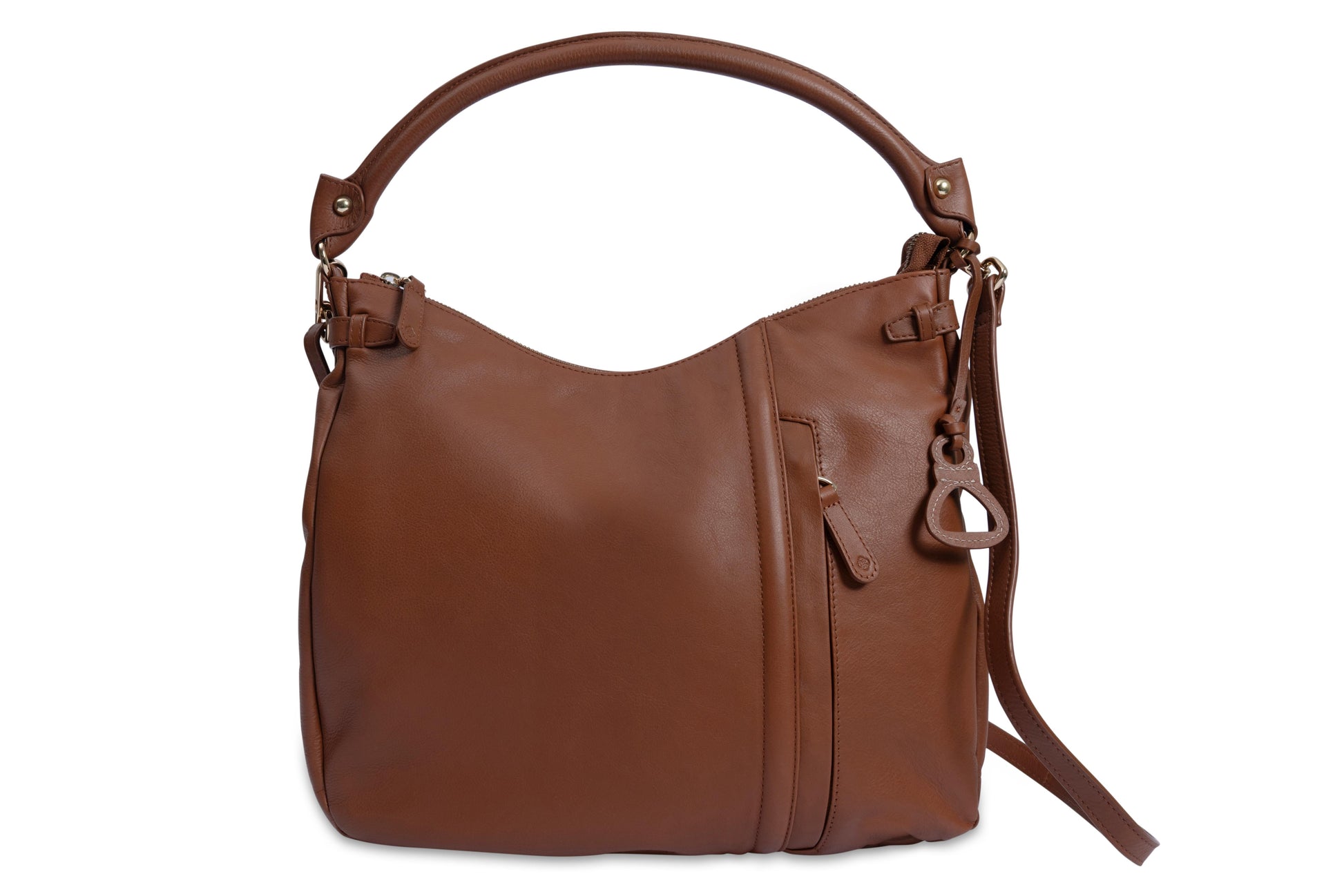 Julia Leather Hobo Bag – Handmade by Saddler - Versatile, Stylish & Spacious Design