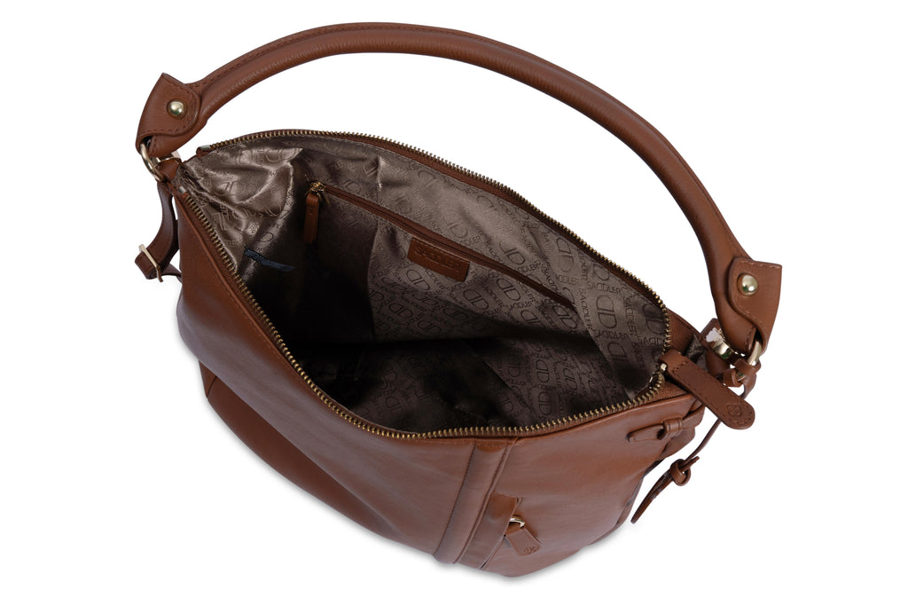 Julia Leather Hobo Bag – Handmade by Saddler - Versatile, Stylish & Spacious Design