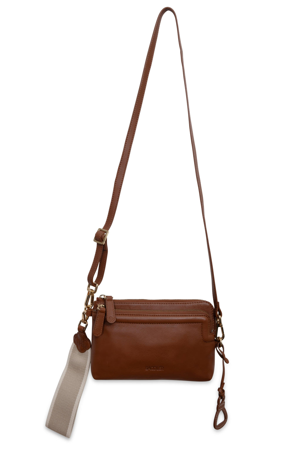 Heather Leather Clutch and Crossbody Bag, Handmade and Versatile