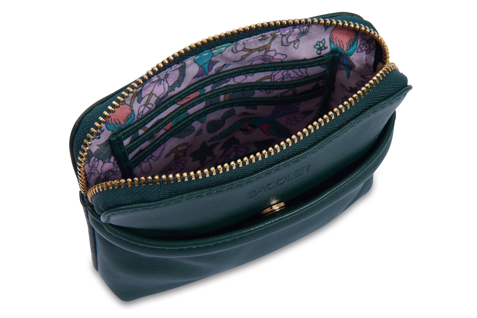 Louisa Real Leather RFID Organiser and Cosmetic Pouch Gift Boxed