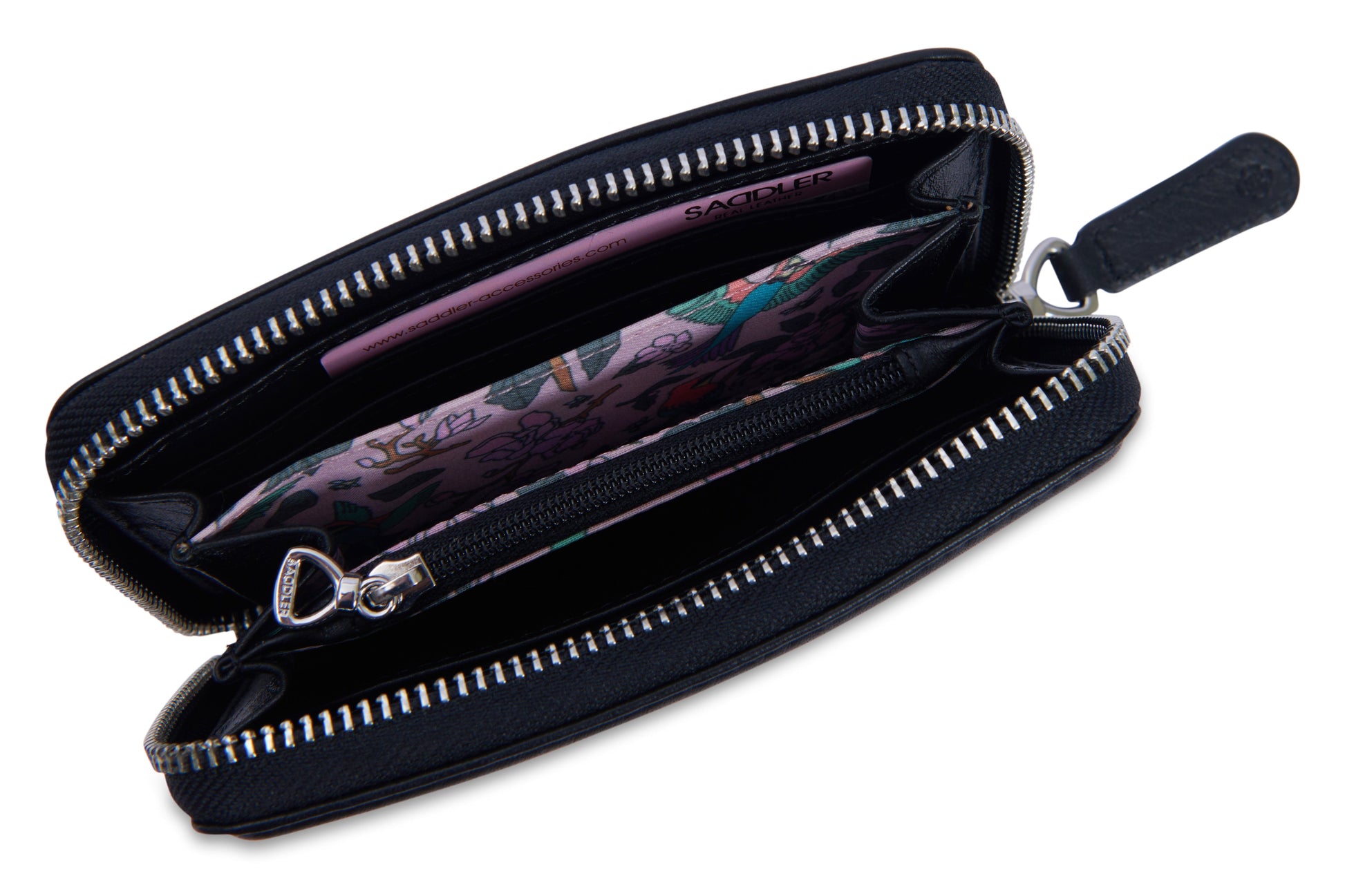 Annie 3 Way Zipper RFID Real Leather Wallet