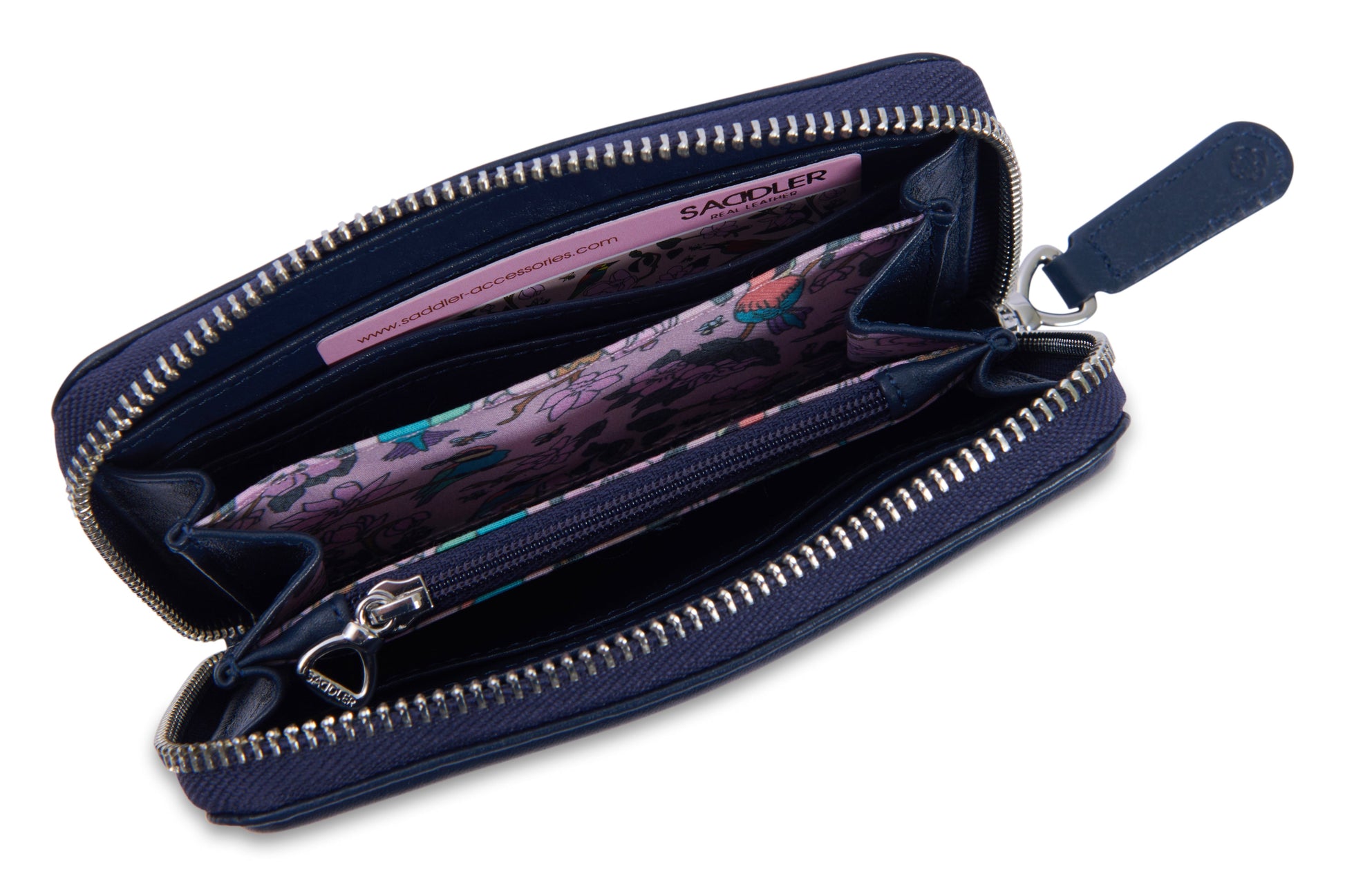 Annie 3 Way Zipper RFID Real Leather Wallet