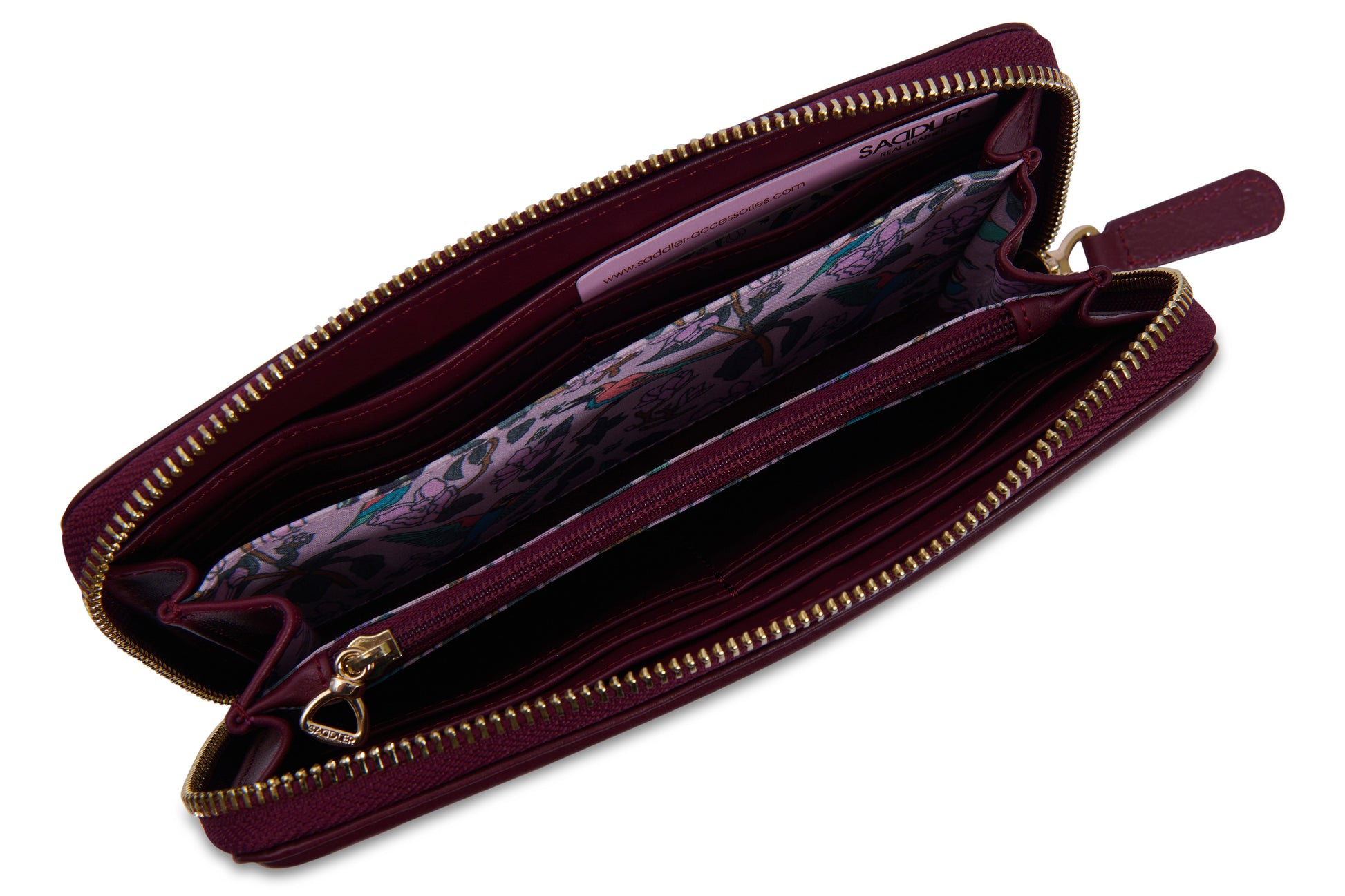 Beatrice Real Leather Long Wallet with RFID Protection