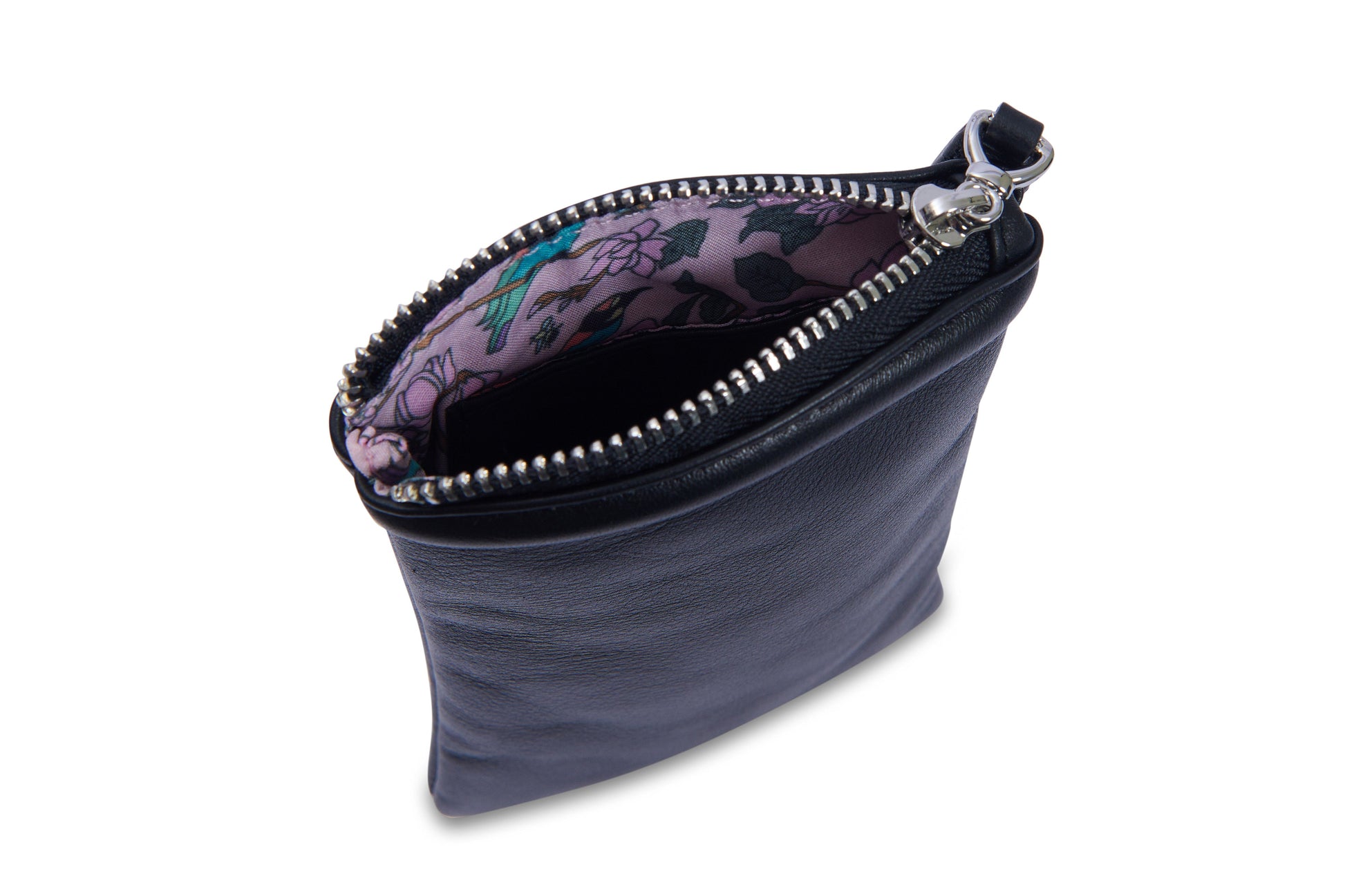 Mabel Zip Top Real Leather Glasses Case with Card Holder Gift Boxed