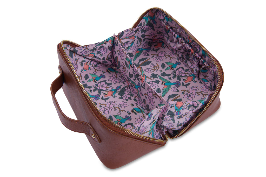 Harriet Real Leather Vanity Box Case Gift Boxed