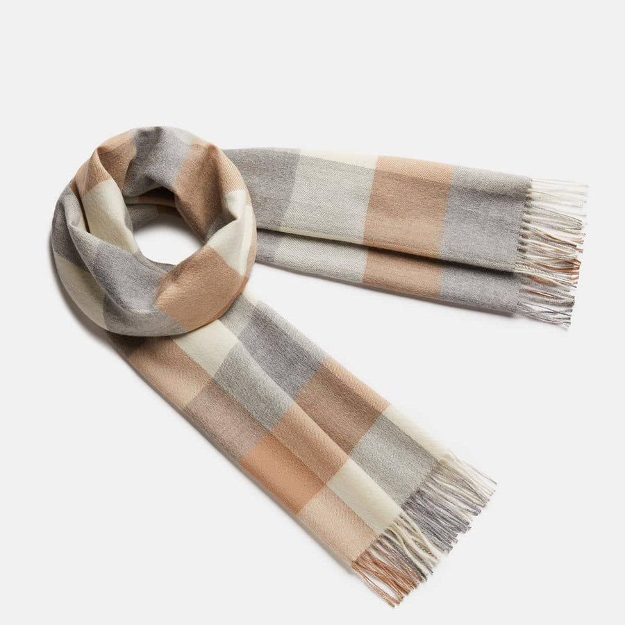 Checks & Geometry Baby Alpaca Scarf – Luxurious & Timeless by Alpaka at brixbailey.com