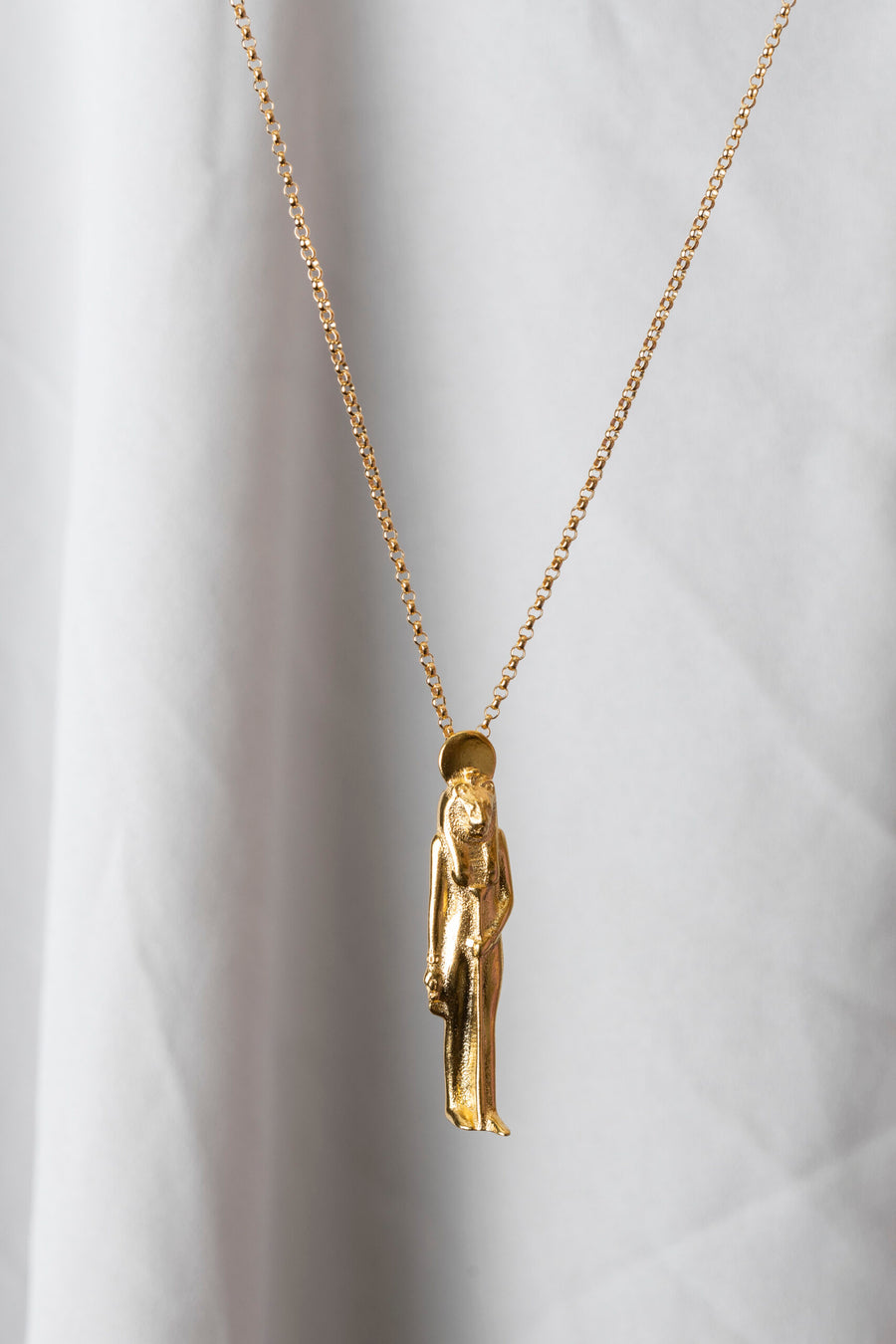 Sekhmet Necklace – Empowerment & Elegance in Silver or Gold by New Vintage by Kriss at brixbailey.com