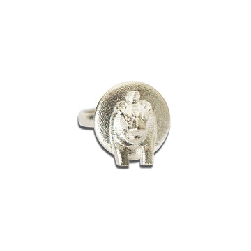 Sekhmet 925 Silver Ring – Embrace Courage & Strength by New Vintage by Kriss at brixbailey.com