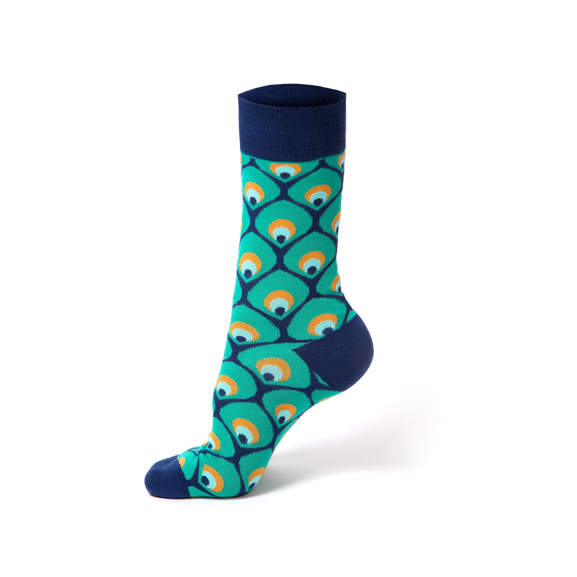Peacock Socks for Men and Women