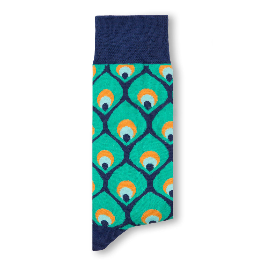 Peacock Socks for Men and Women
