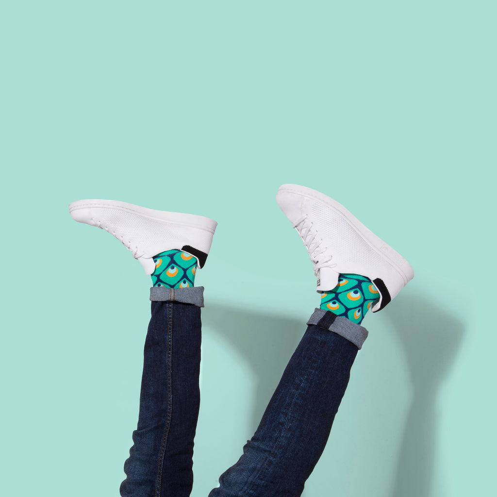 Peacock Socks for Men and Women