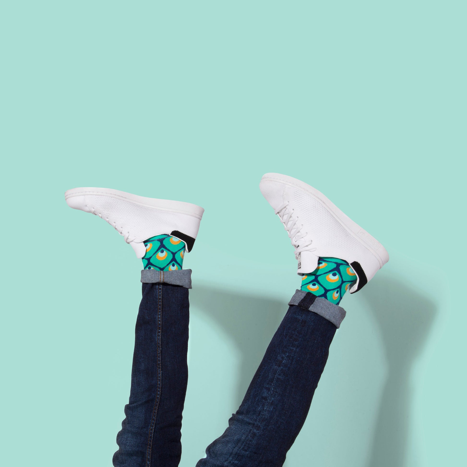 Peacock Socks for Men and Women