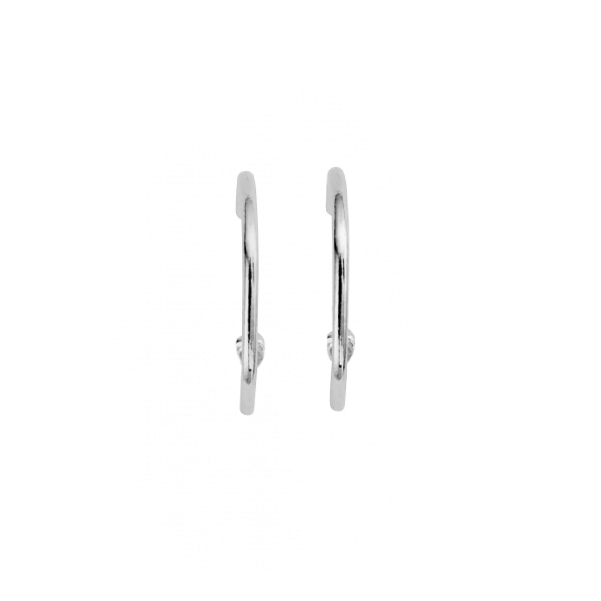 Classic Sterling Silver Hoops