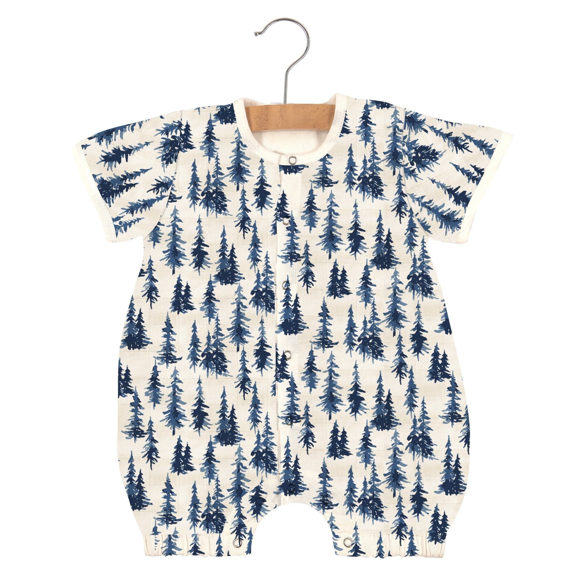 Indigo Forest Bamboo Mini Romper