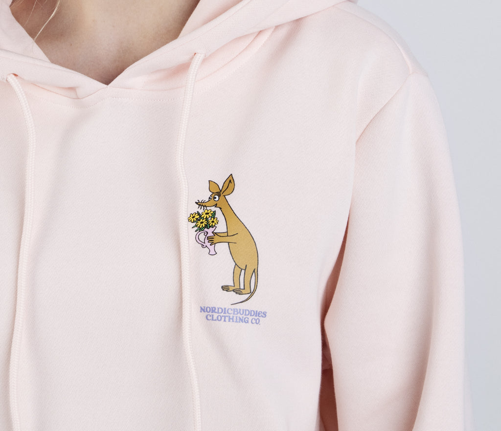 Light Pink Moomin Sweatshirt – Chic & Comfortable Ladies Fit by Moomin by NordicBuddies at www.brixbailey.com