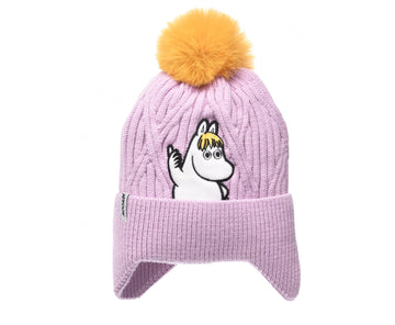 Lilac Moomin Beanie for Kids – Super Soft & Flexible Fit by Moomin by NordicBuddies at www.brixbailey.com