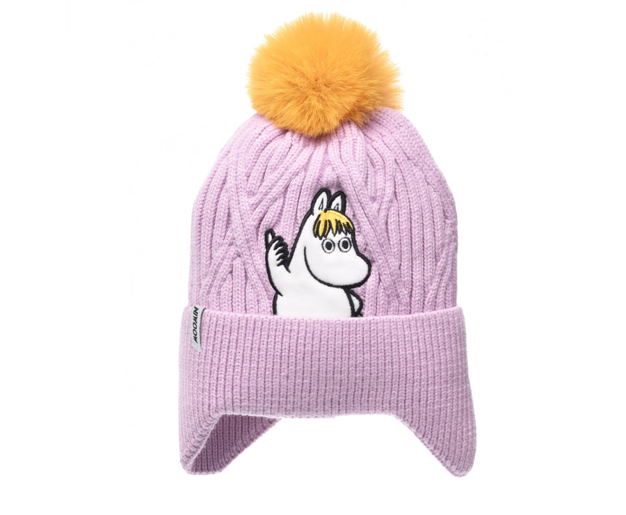 Lilac Moomin Beanie for Kids – Super Soft & Flexible Fit by Moomin by NordicBuddies at www.brixbailey.com